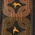 RETRO JACQUARD BIRDS-ORANGE
