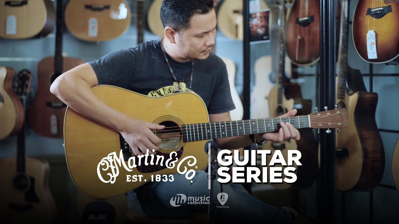 man with martin guitar