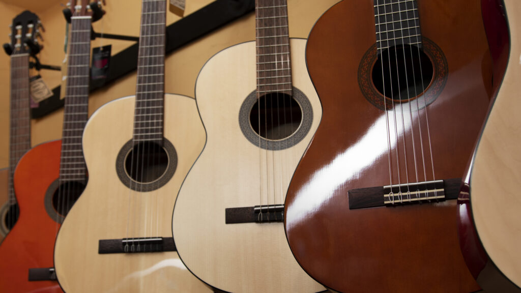 taylor guitar hanging